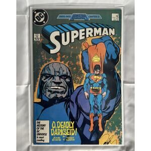 Superman #3, DC Comics- O, Deadly Darkseid! March 1987 NM great Condition